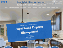 Tablet Screenshot of northfieldproperties.info